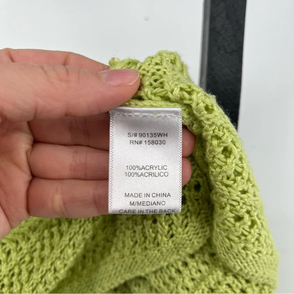 Love‎ Tree Lime Cardigan Sweater